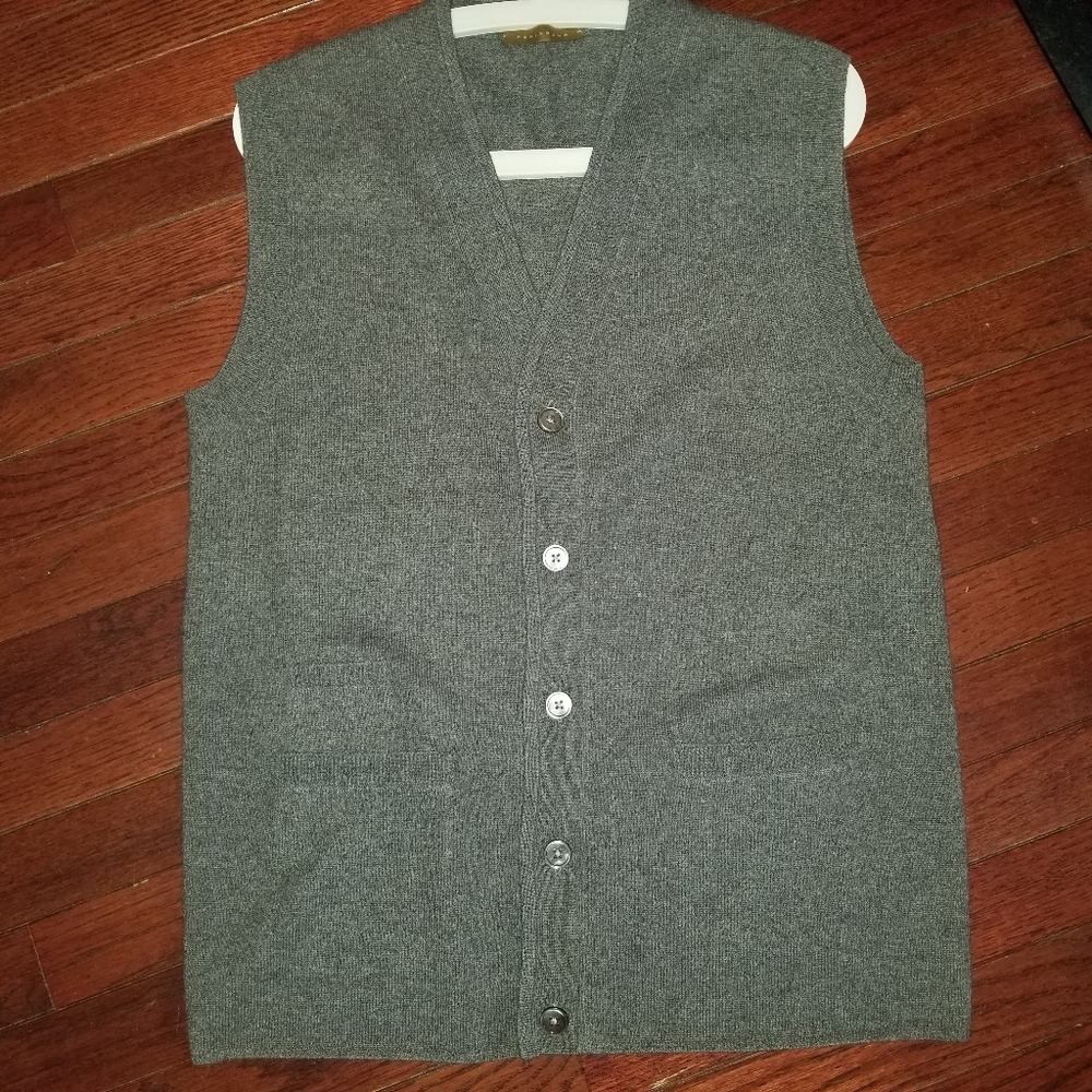 Peninsula Wool Sweater Vest